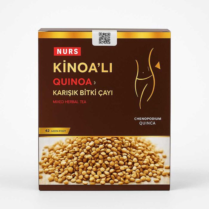 NURS чай с киноа – билков чай за отслабване и детокс 42х2г.