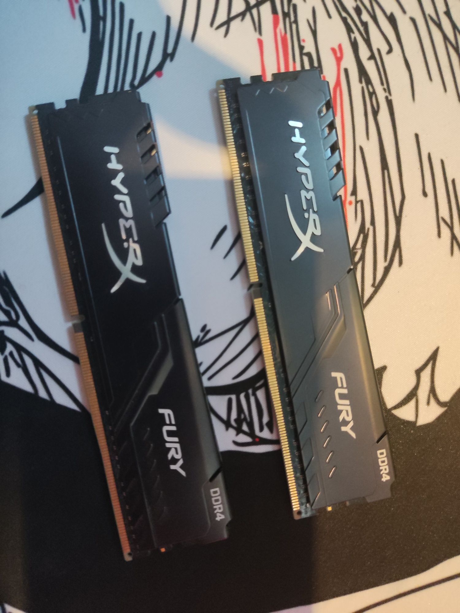 Рам памет 2x8gb hyperX fury ddr4