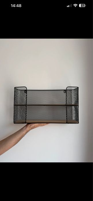 Raft de perete cu doua polite