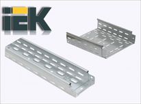 Лотки металлические IEK (перфорированные и проволочные) Россия
