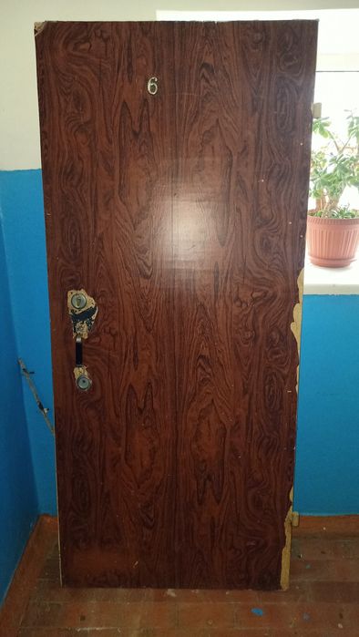 Входная железный дверь