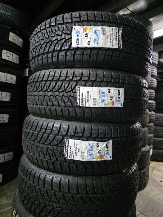 4бр Нови зимни гуми 225 60 17 - Bridgestone