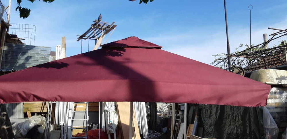 Umbrela curte plaja terasa foarte robusta