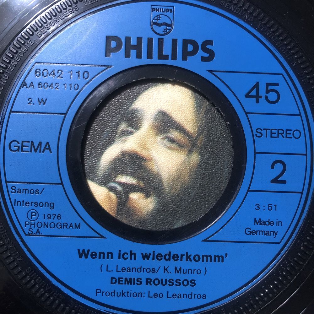 Demis Roussos – Die Bouzouki, Die Nacht Und Der Wein