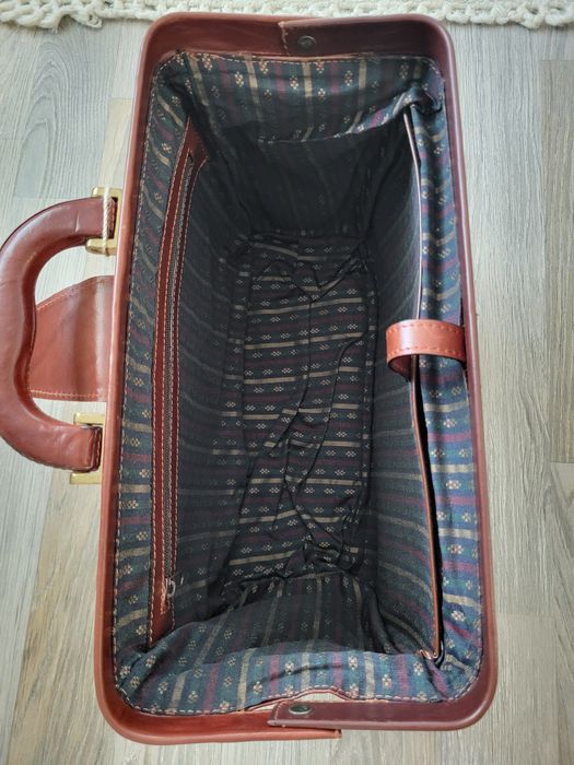Geanta piele Piquadro Nikolai gladstone weekender / doctor