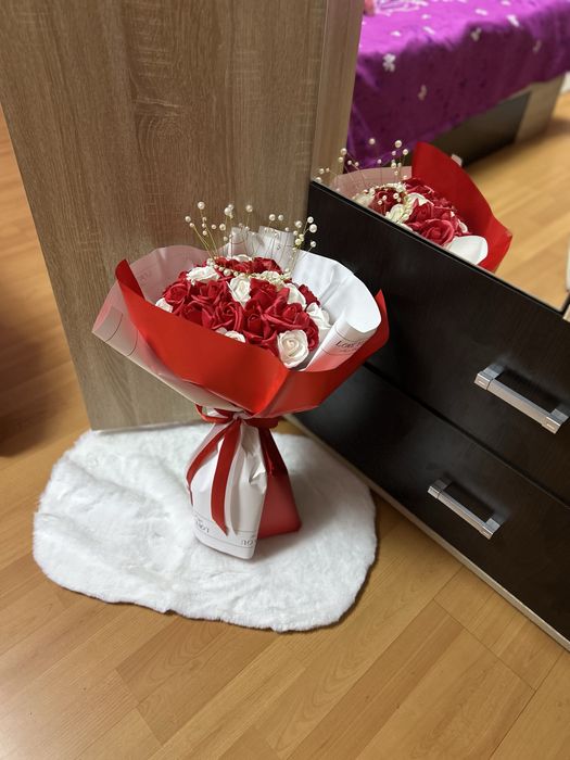 Buchet de trandafiri de sapun buchete  mari la comanda