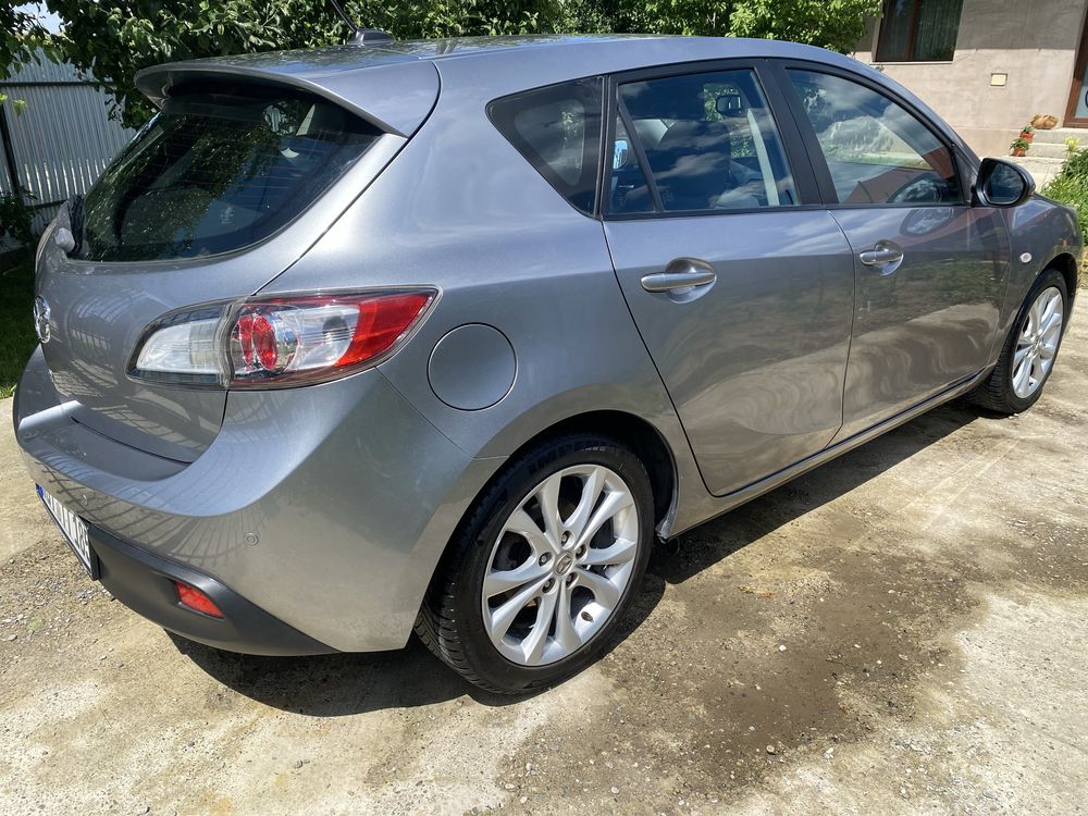 Mazda 3 Active Plus, 2010, 1.6 Benzina si GPL, recent adusa pe roti !!