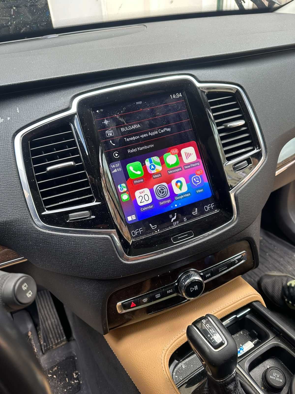 2025 карта навигация Volvo Carplay Аndroid Волво S V XC от 2011 до2022