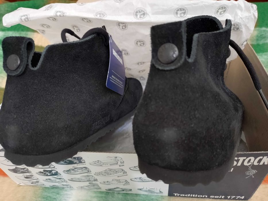 Birkenstock Dundee, обувки естествен велур, номер 39