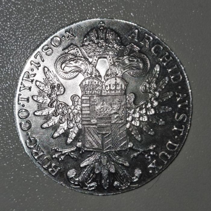 1 taler austriac din argint - Maria Theresia - 1780