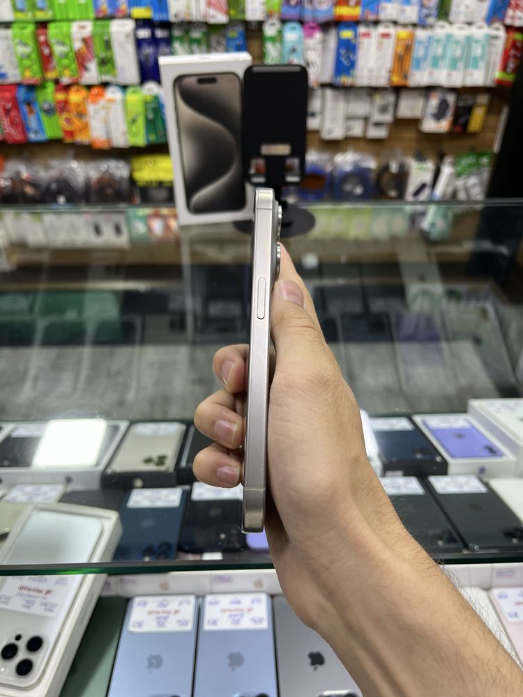 Iphone 15 Pro 256gb 87% Dual sim Titan - Naqd va halol nasiya savdoga