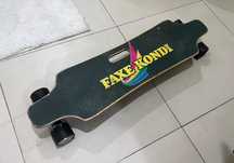 Skateboard electric mare 90cm 2 motoare fara telecomanda si incarcator