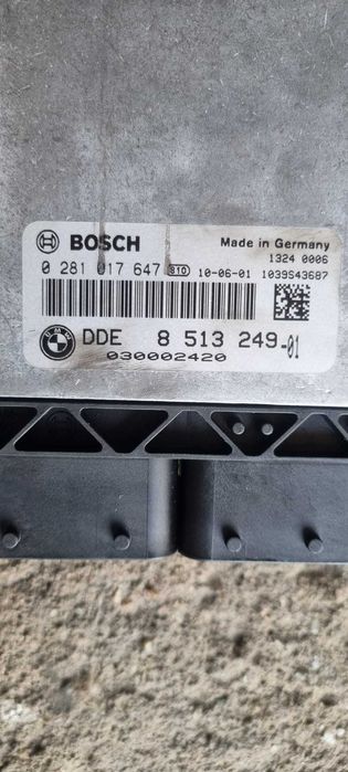 Kit pornire ecu calculato cas BMW X3 F25 cod 8513249 cutie manuala N47