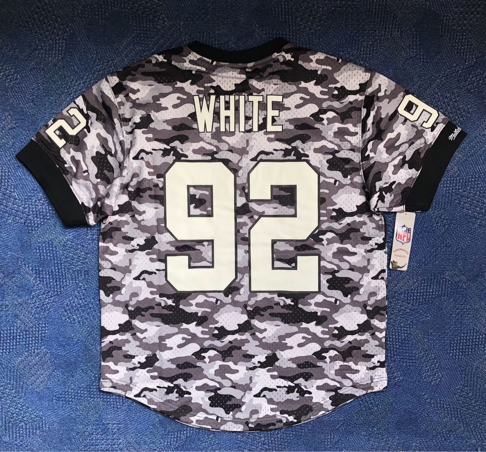 Mitchell & Ness NFL Green Bay Packers #92 Reggie White Camo Jersey - L