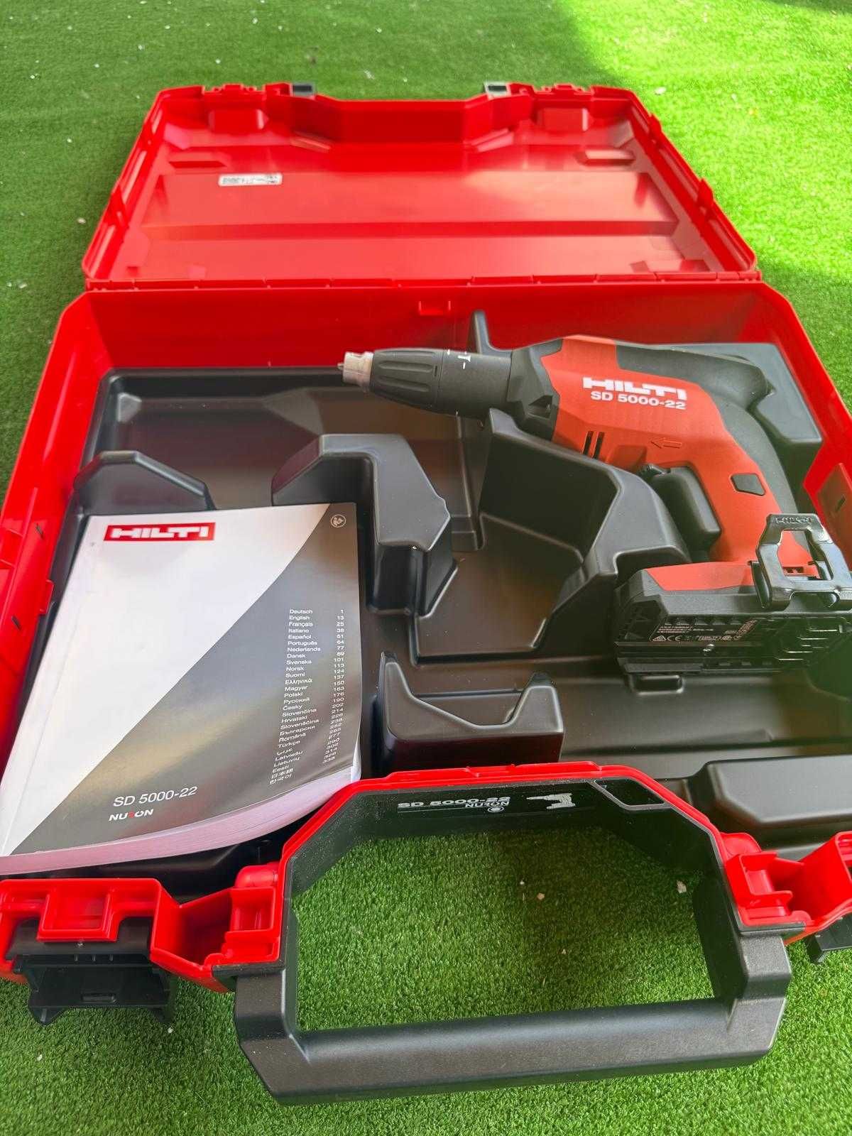 Șurubelniță pentru gips-carton pe acumulator Hilti SD 5000-22