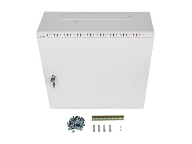 Rack 19" Lanberg 6U+3U/540X200 Profil Redus, Gri (Asamblat)