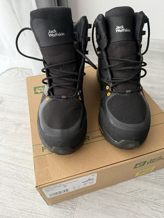 Ghete Jack Wolfskin noi, impermeabile, negru, marime 43