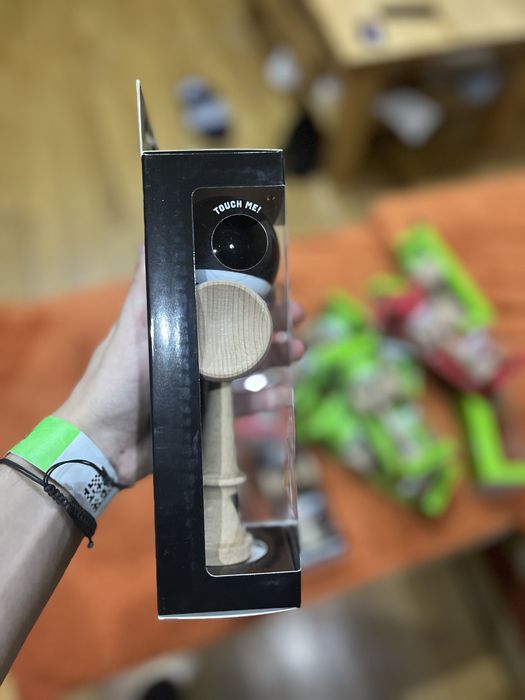 Kendama KROM POP LOL (Black/Negru)