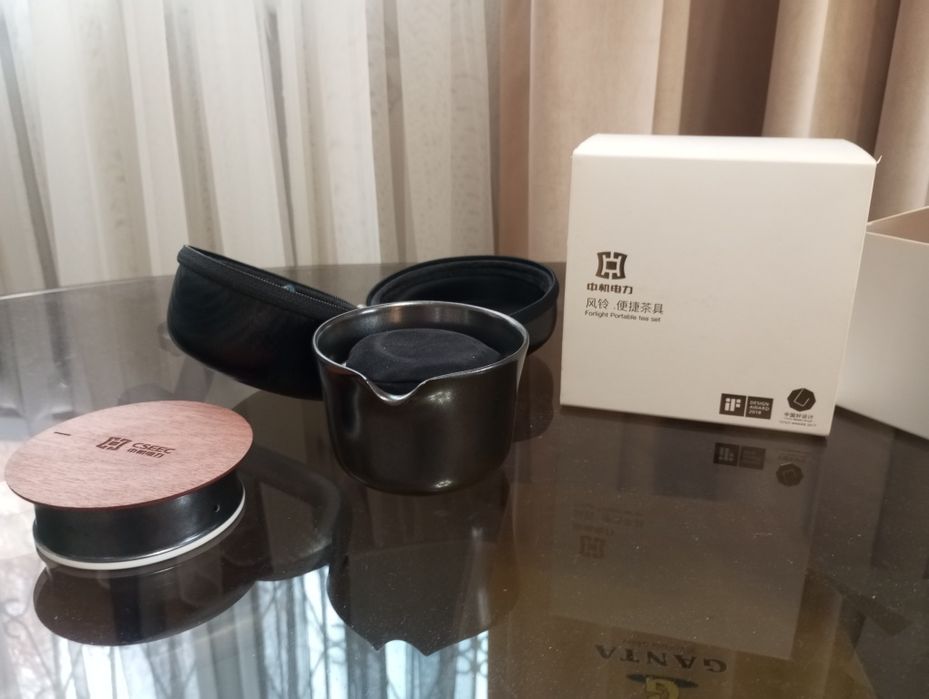 Компактный походный чайник. 中机电力
风铃.便捷茶具