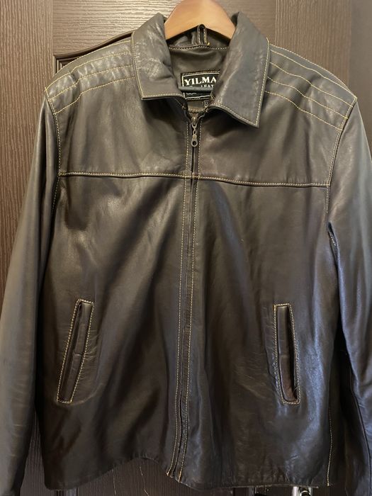 Мъжко кожено яке естествена кожа xxl