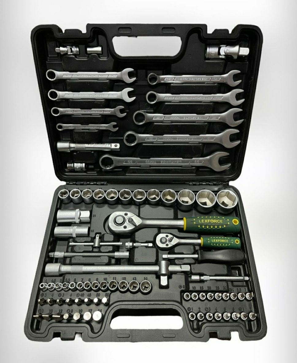 Набор ключей LEXFORCE 82 предмета набор инструментов в Караганде авто