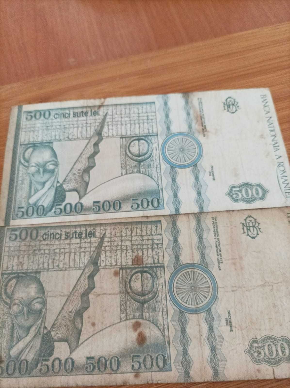 Bancnota 500 lei/ 1992