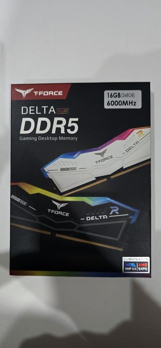 Озу ddr5 6000mhz T-FORCE DELTA RGB 16GB(8X2)