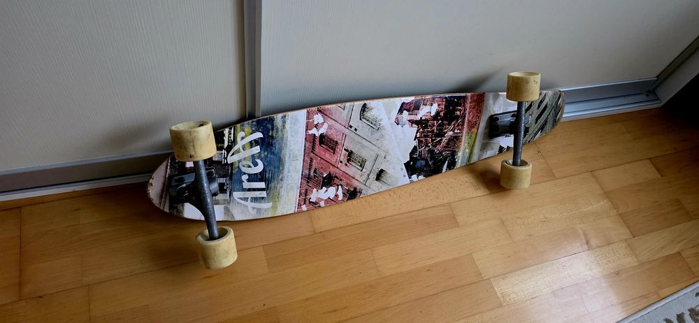 Placa longboard area placa skateboard Kong tail