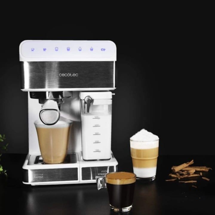 Espressor semi-automat Cecotec Power Instant-ccino-20 1557, 1350 W, 20