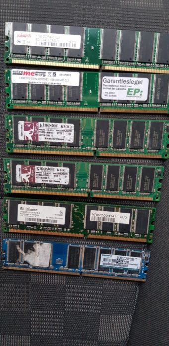 Memorie ram pc 1 gb ddr 6 bucăți