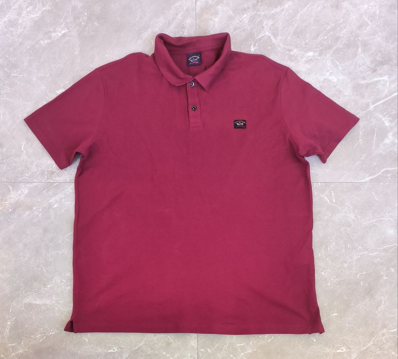 Тениска с яка и копчета Paul&Shark 3XL