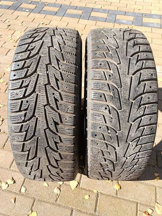 Шины 215/60 R16 - "Hankook Winter iPike RS" (Корея), шипованные.