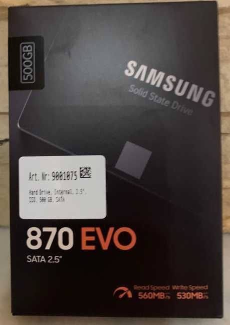 Solid State Drive (SSD) Samsung 870 EVO, 500GB, 2.5", SATA III - NOU!