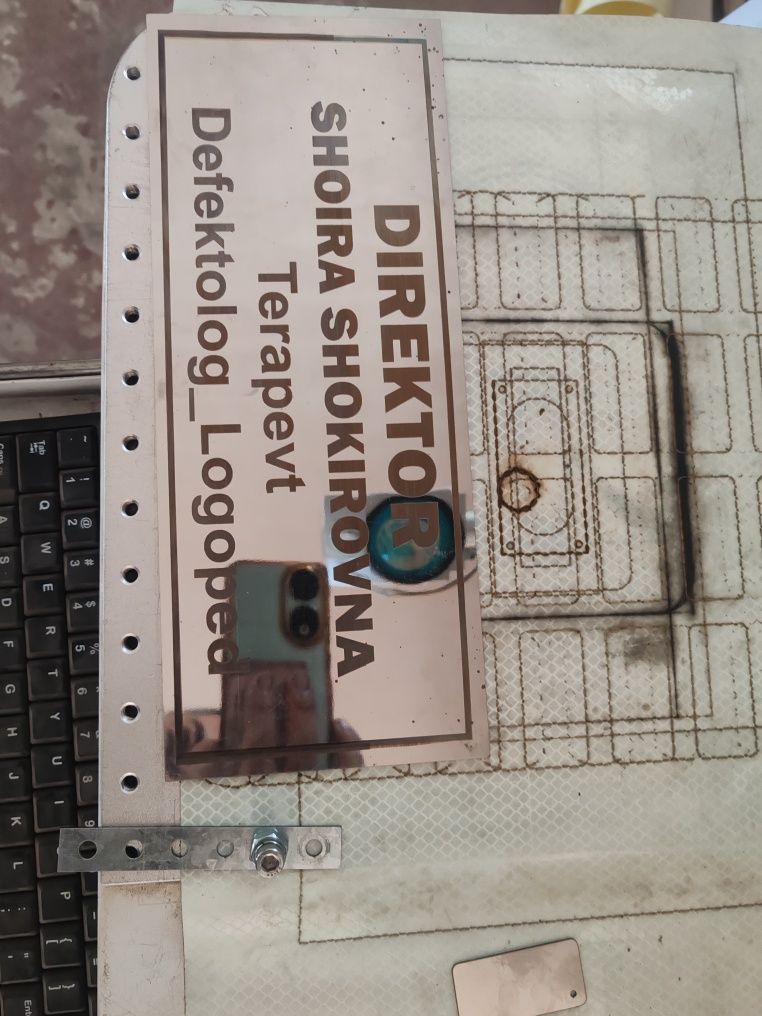 Giradirofka qilamiz Nerjaveka va bosh lestlarga urib beramiz
