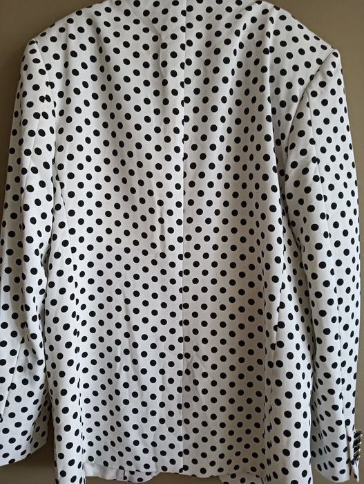 Sacou barbati Hugo Boss slim fit cu buline negre  Mărimea 50