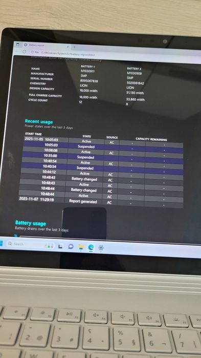 Laptop Microsoft Surface Book 2 i5-7300u