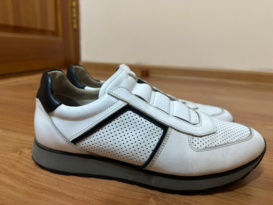 Продам мужские кожанные кроссовки фирмы  Mattini в отличном состоянии