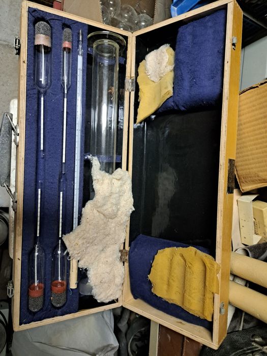 Комплект ареометр для кислот.