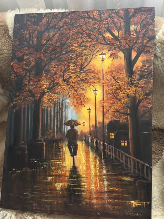 Vand tablou cu tematica de toamna