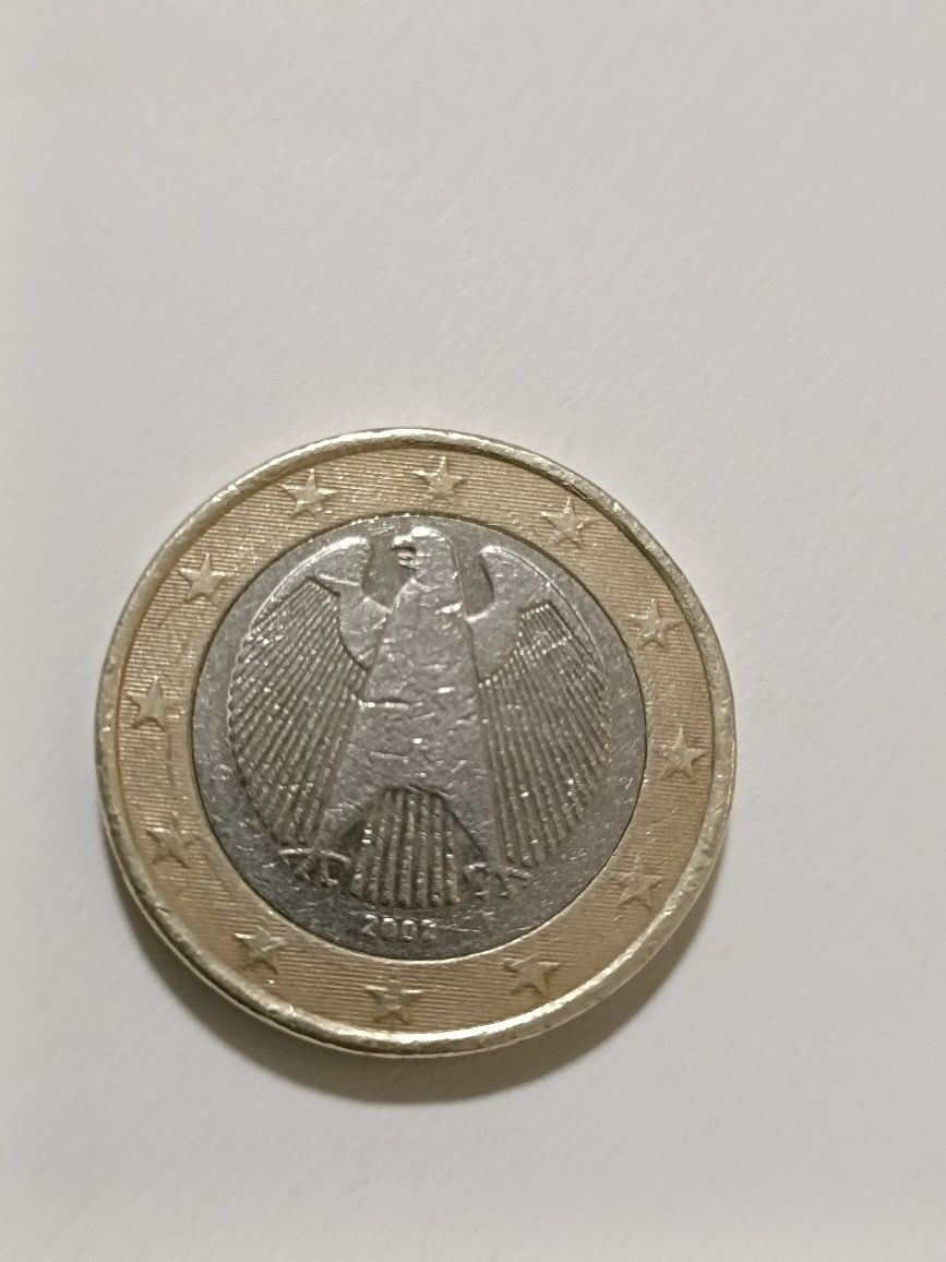 Moneda 1 euro anul 2002