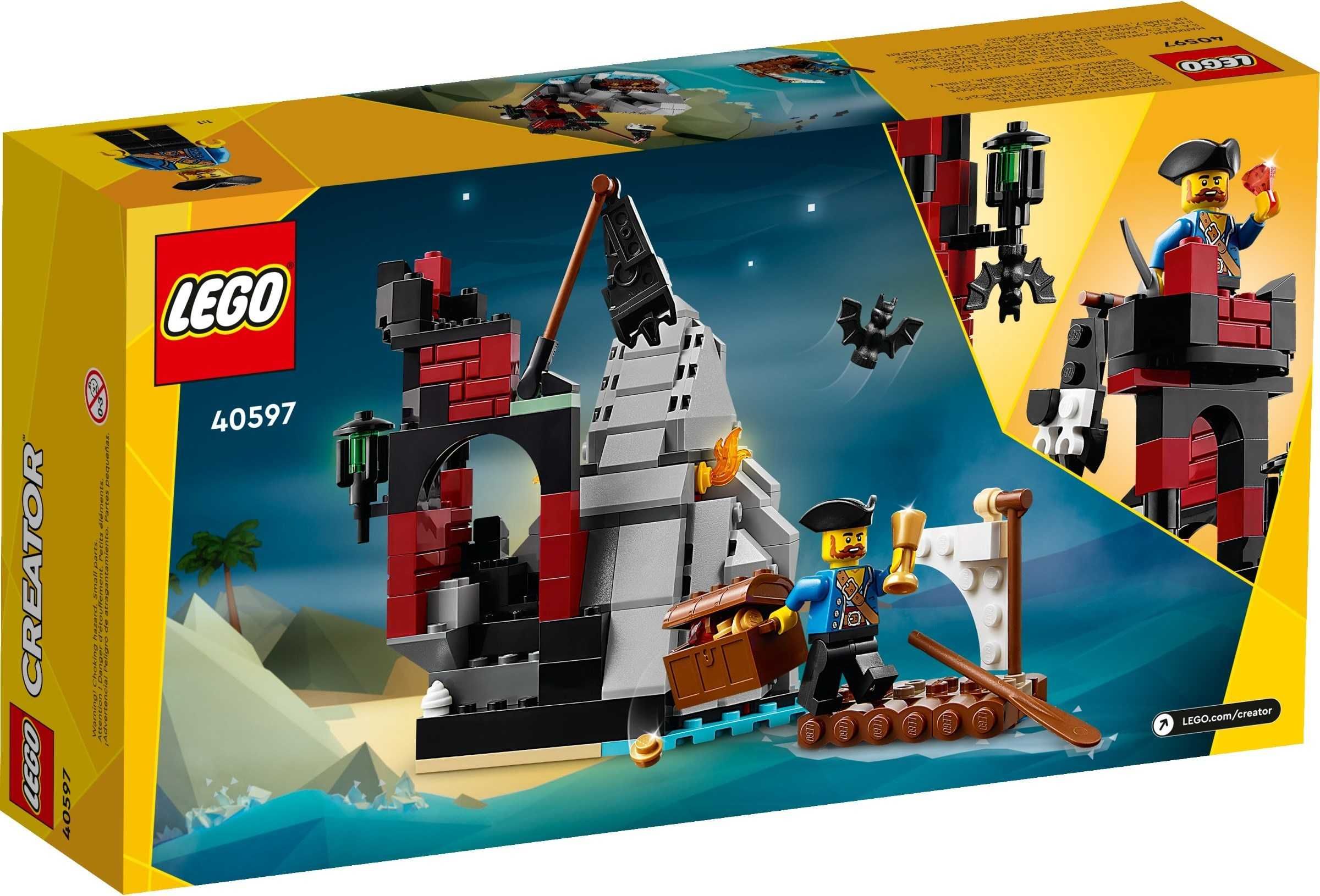 LEGO Creator - 40597 - Insula Înfricoșătoare de pirati - NOU sigilat