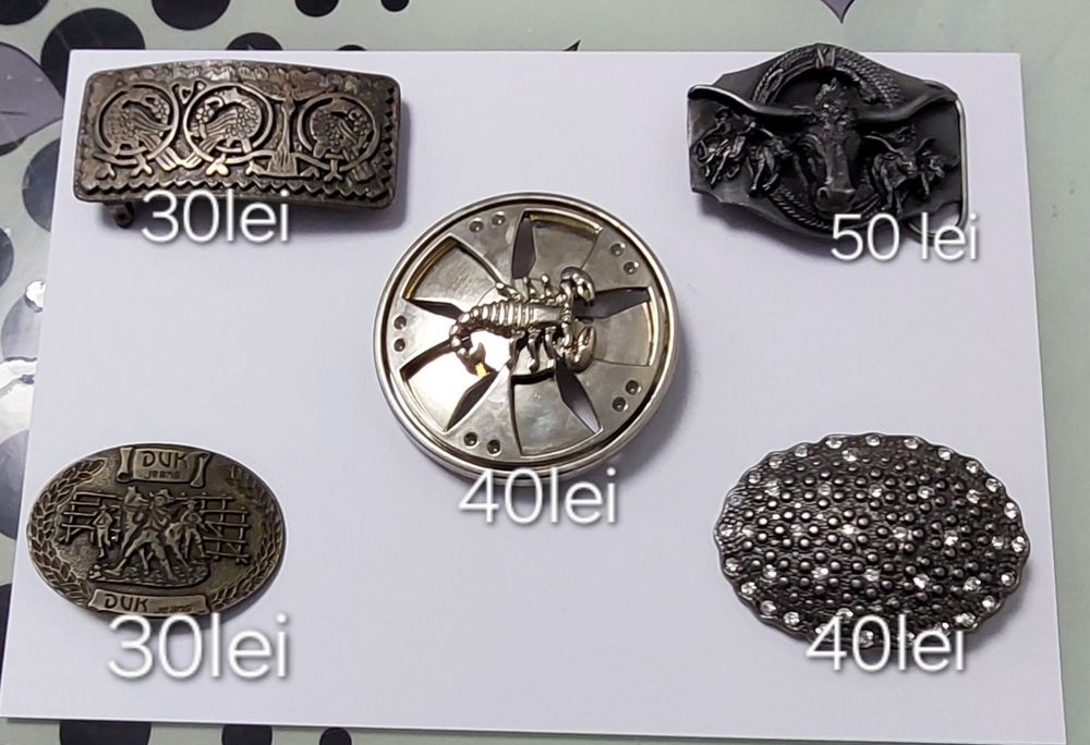 Catarame metalice pentru curele