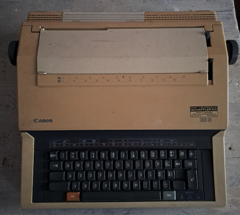 Masina de scris Electrica Canon ES5 defecta