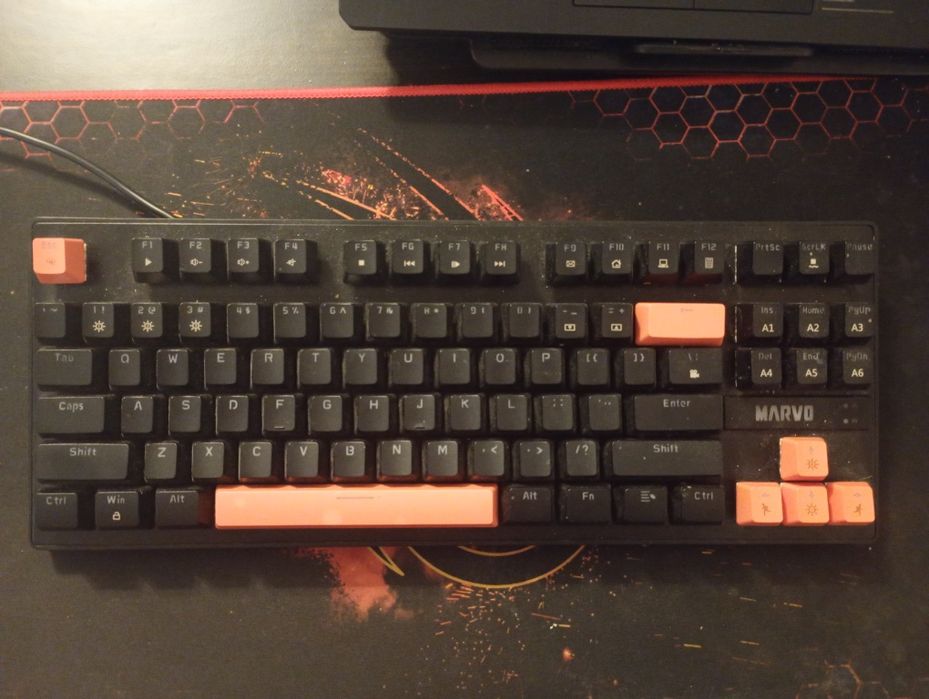 Tastatura Gaming Mecanica MARVO KG901c TKL Layout EU  negru