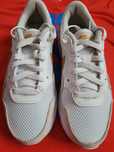 Pantofi sport de piele intoarsa Air Max SC, Alb, Ocru, 6