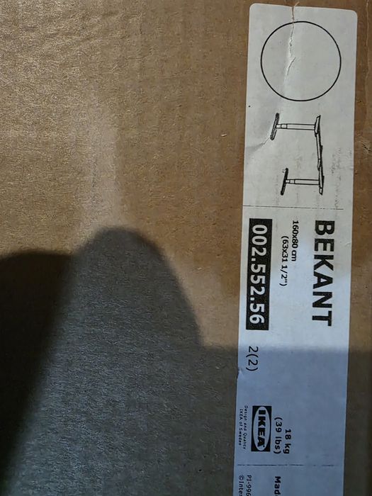 Cadru electric Bekant pentru birou nou ne folosit