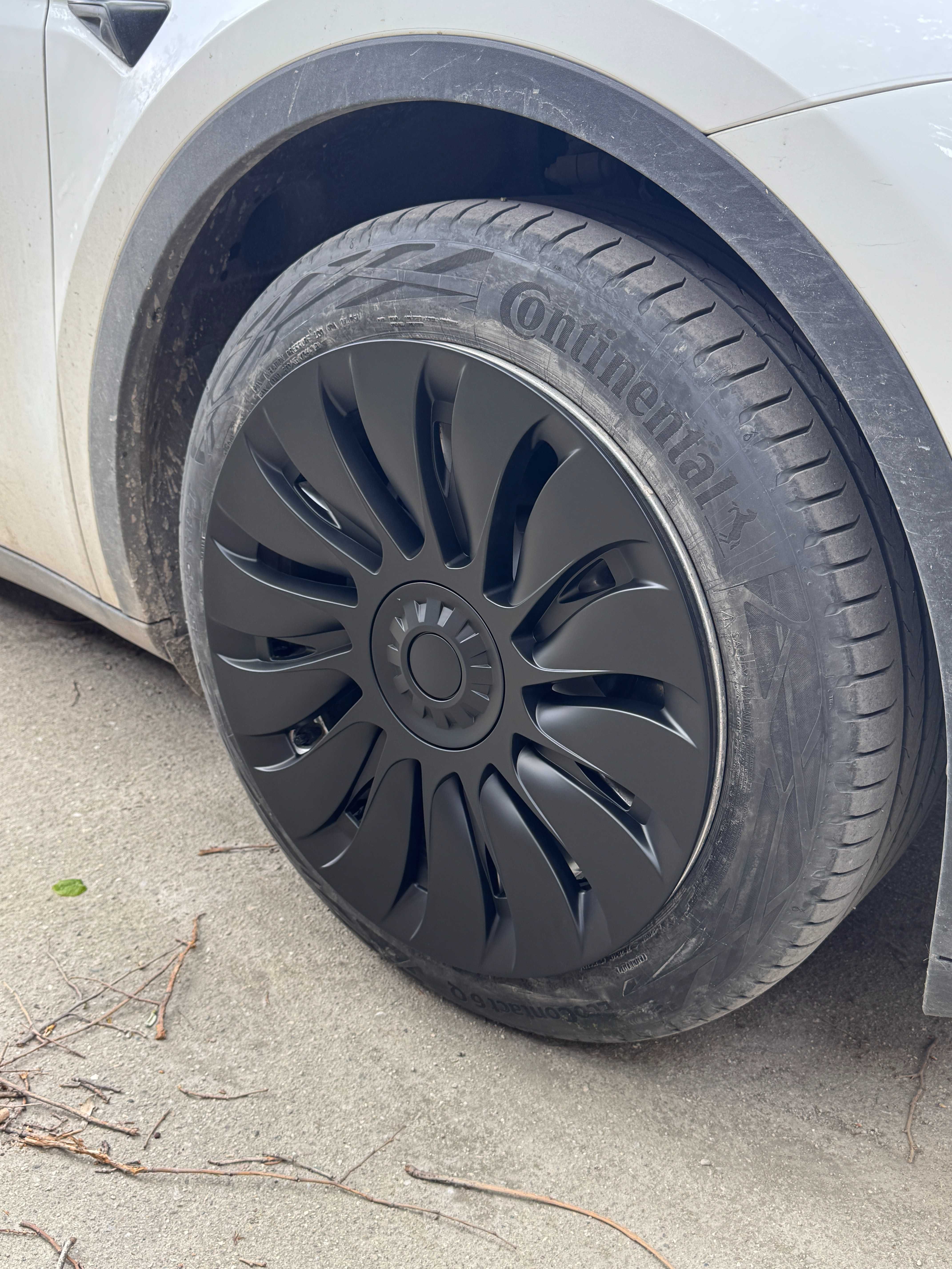 19″ Тасове с Капачки Тесла Лого за Tesla Model / Тесла Модел У
