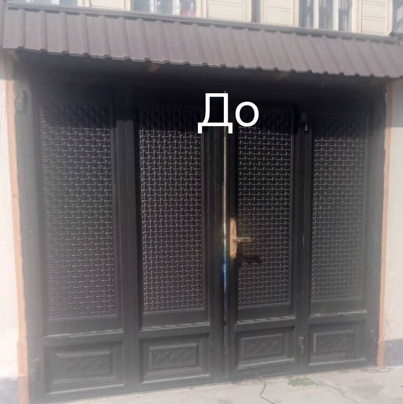 Покраска ворот ремонт ворот