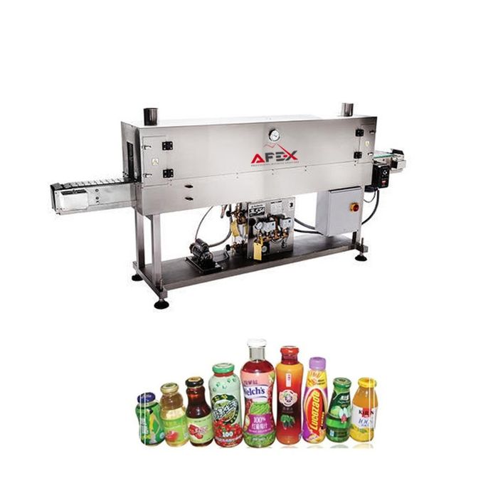 Паравой термотуннельная упаковочная машина