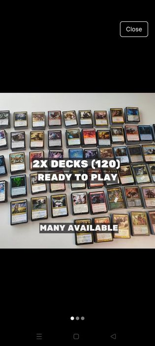 2 MTG beginner decks